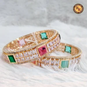 square-cut-multicolor-stone-imitation-bangles-set-diamond-look-designer-bridal-bangles-wholesale