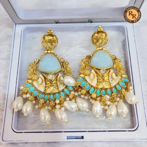 antique-gold-elephant-chandbali-earrings