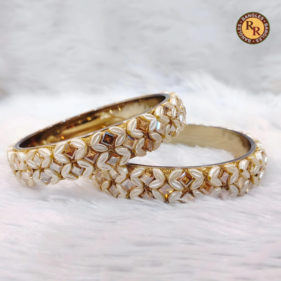 Gold Metal Kada Set