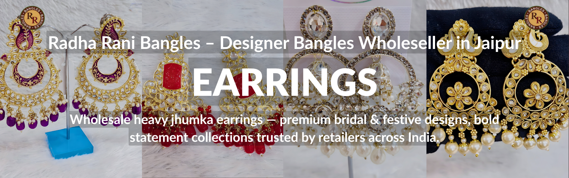 Earrings-RadhaRani Bangles
