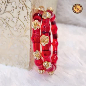 deep-red-transparent-glass-bangles-gold-crystal-flower-stone-embellished-wholesale-supplier-jaipur