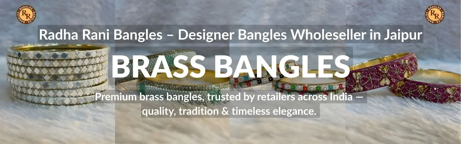 Designer brass bangles wholesaler in Jaipur offering premium bridal, meenakari & traditional brass bangles collections.