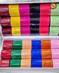 Kids Metal Bangles Multicolor Combo Pack | Durable Colorful Bangles for Girls Wholesale