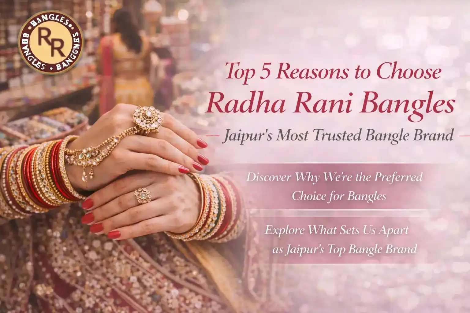 Top 5 Reasons to choose Radharani Bangles