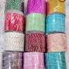 Kids Glitter Metal Bangles Multicolor Set Shiny Designer Bangles Combo for Girls Wholesale