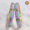 Lavender Meenakari Bangle Set | Turquoise Floral & Green Leaf Enamel Work Traditional Jaipur Meenakari Bangles | Festive & Bridal Wear Wholesale Bangles